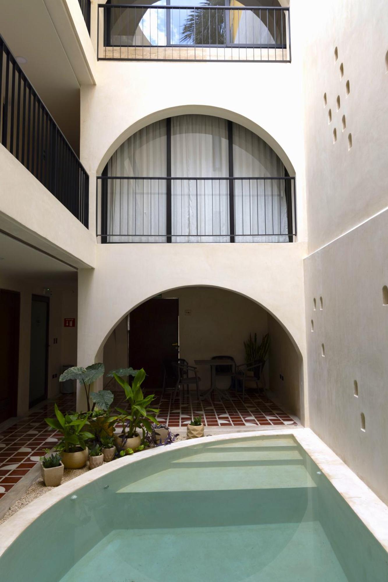 Hotel Meson Santa Lucia Mérida Exterior foto